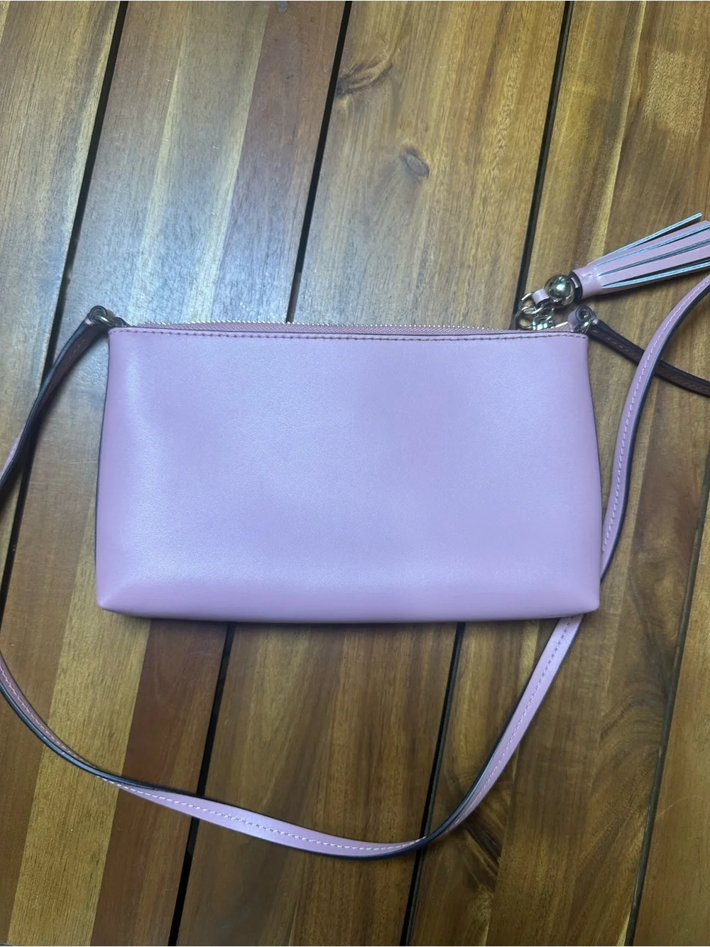 Kate Spade Pink Ivy Street Amy Crossbody Bag with Gold Details